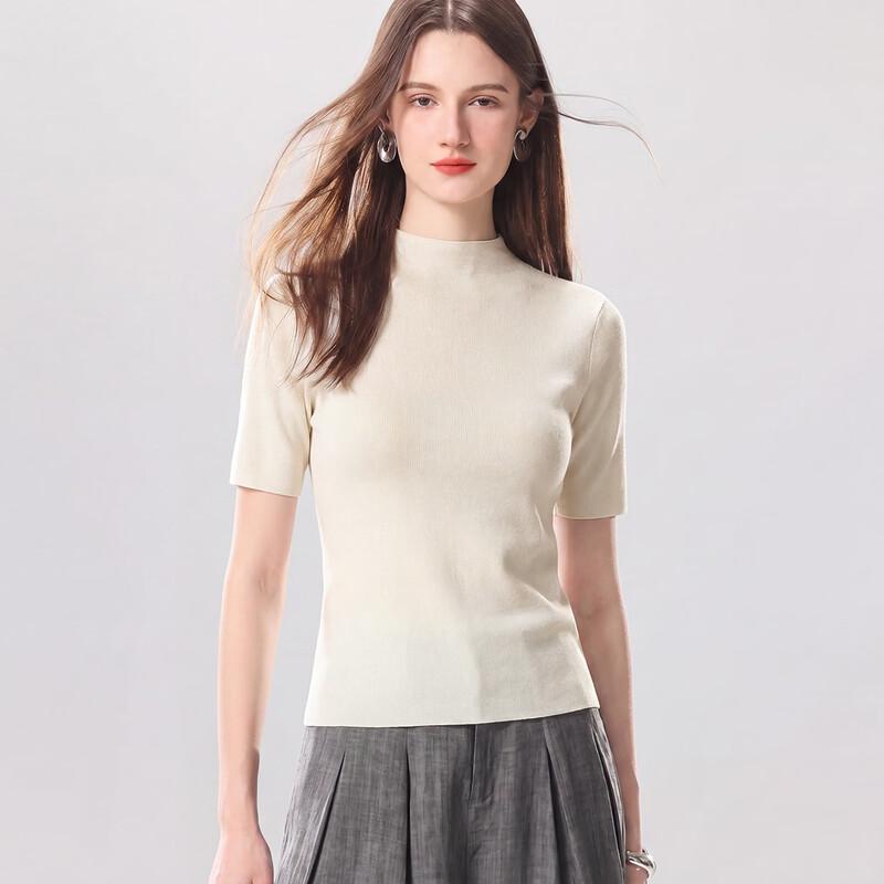 Snowforte Women s Slim-Fit Knit Short-Sleeve Top XL