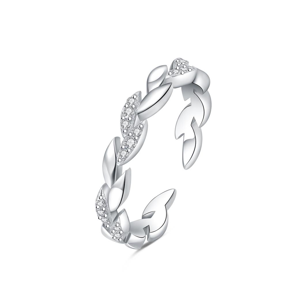 copper 30 Styles Beautiful Flowers Opening Rings Ideal For Women Adjustable Finger Ring Personality Jewellery Party Gifts