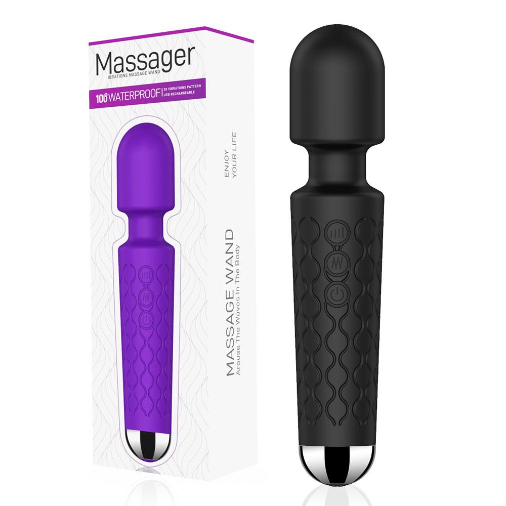 Výkonné vibrátory ústního klitorisu pro ženy 20 rychlostí AV Magic Wand USB Charge G Bodová masáž Sexuální hračky pro dospělé pro ženy 18+
