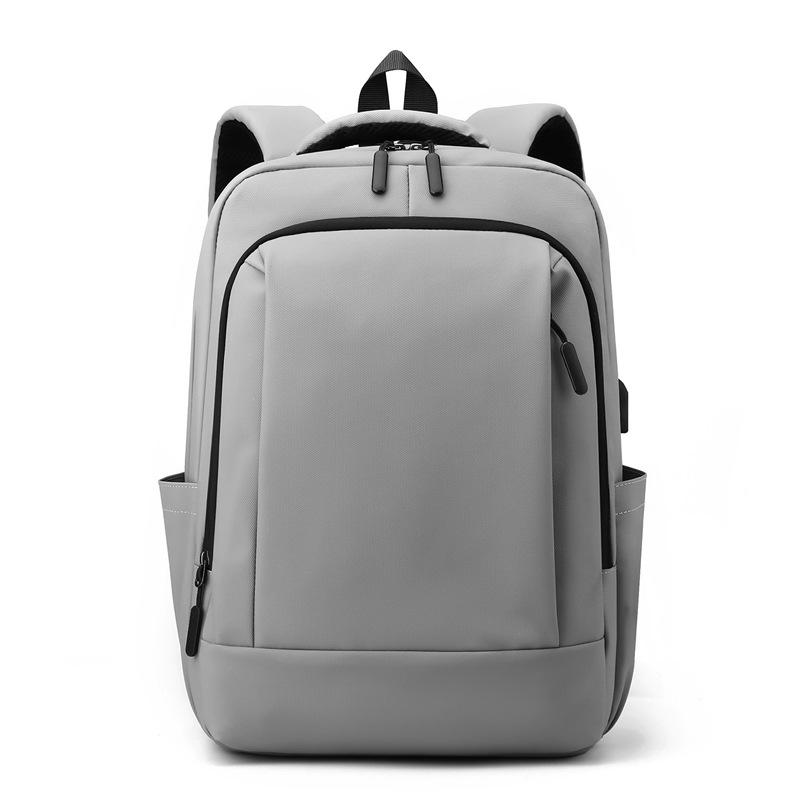 

Men s Multifunctional High-End Backpack: Casual, Double-Shoulder, Ideal for Business, Travel, and Sports 43x30x20 cm сірий колір