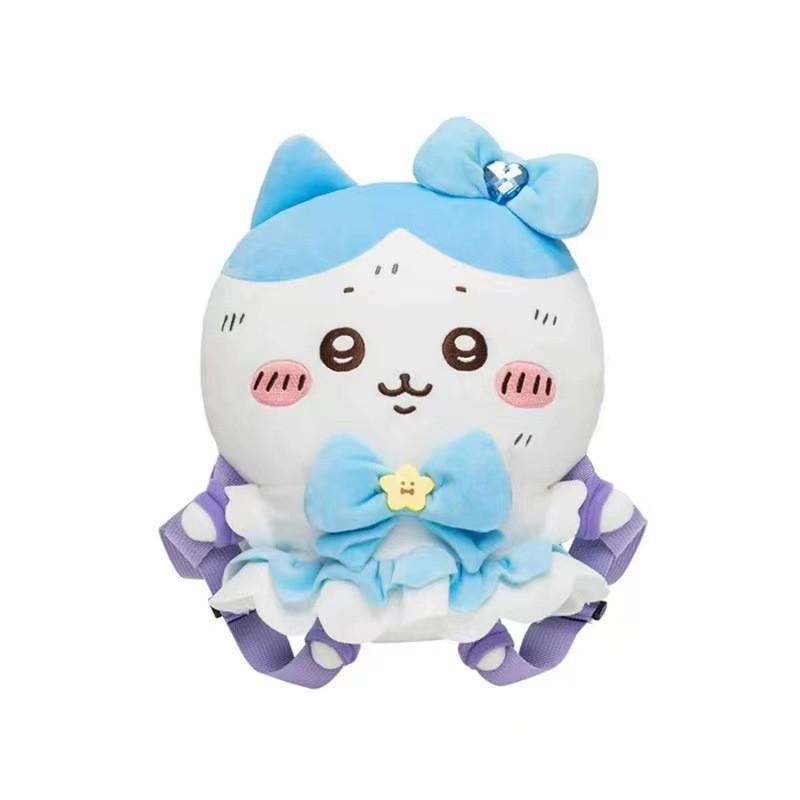 Очаровательный плюшевый рюкзак Super Magic Girl Hatchi Cat с мягким наполнителем из полипропиленового хлопка