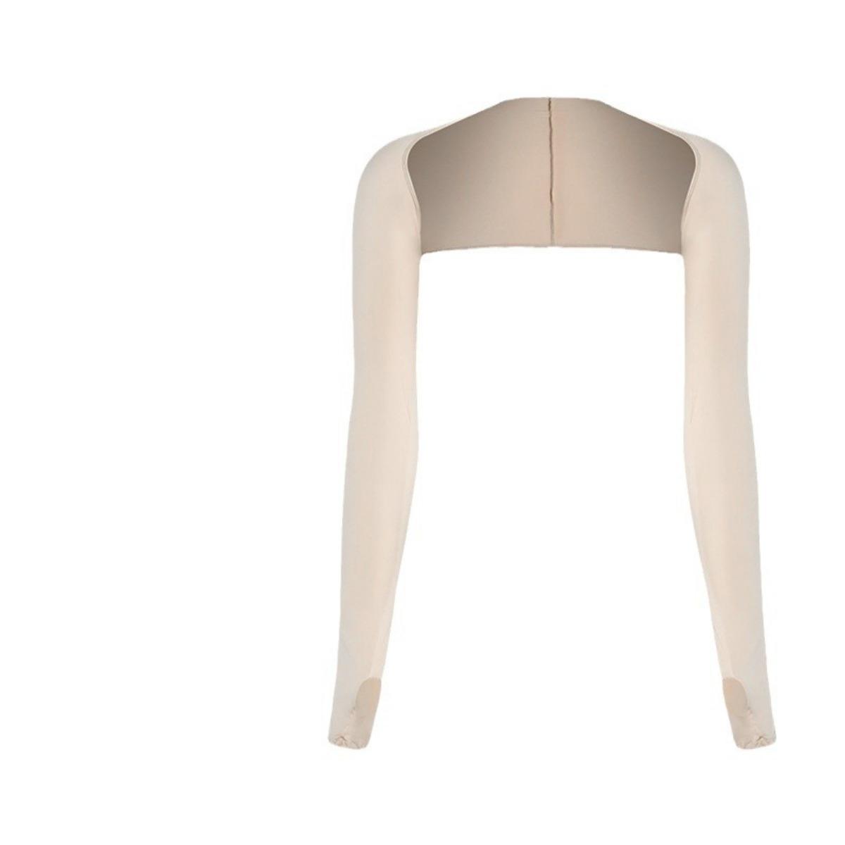 

Cool Shawl Sleeves with Finger Holes, Comfortable and Breathable Arm Protection, Sun Protection for Men and Women During Summer Golf, Driving, Cycling 135-175CM