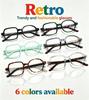 Retro Square Flat Lens Glasses - Casual & Versatile Party Fashion