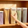 Pasta Storage Box With Handle Moisture-Proof Plastic Noodles Sealed Can Spaghetti Storage Container Kitchen Organizer