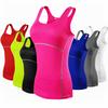 Breathable Women Tank Top Summer Sexy Sports Fitness Workout Tops Gym Sleeveless T Shirts Quick Drying Loose Vest