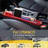 2 pièces Pour LYNK&CO boîte de rangement dédiée pour l'espace entre les sièges de voiture et boîte de rangement de remplissage d'espace de console centrale en cuir décoration de voiture