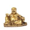 Estatuilla de Buda de Cobre Vietnamita: Dios de la Riqueza y la Prosperidad