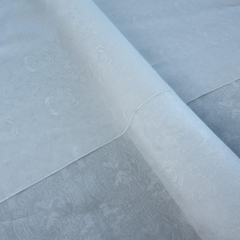 New Chinese Style Rayon Flora Jacquard Fabric Lightweight Breathable Sheer Cloth for Sewing Hanfu & Sun Protection Clothing 50x145cm
