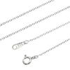[Sears] Azuki 4-sided cut chain necklace, silver (sv 925), 1.2mm width, 40cm