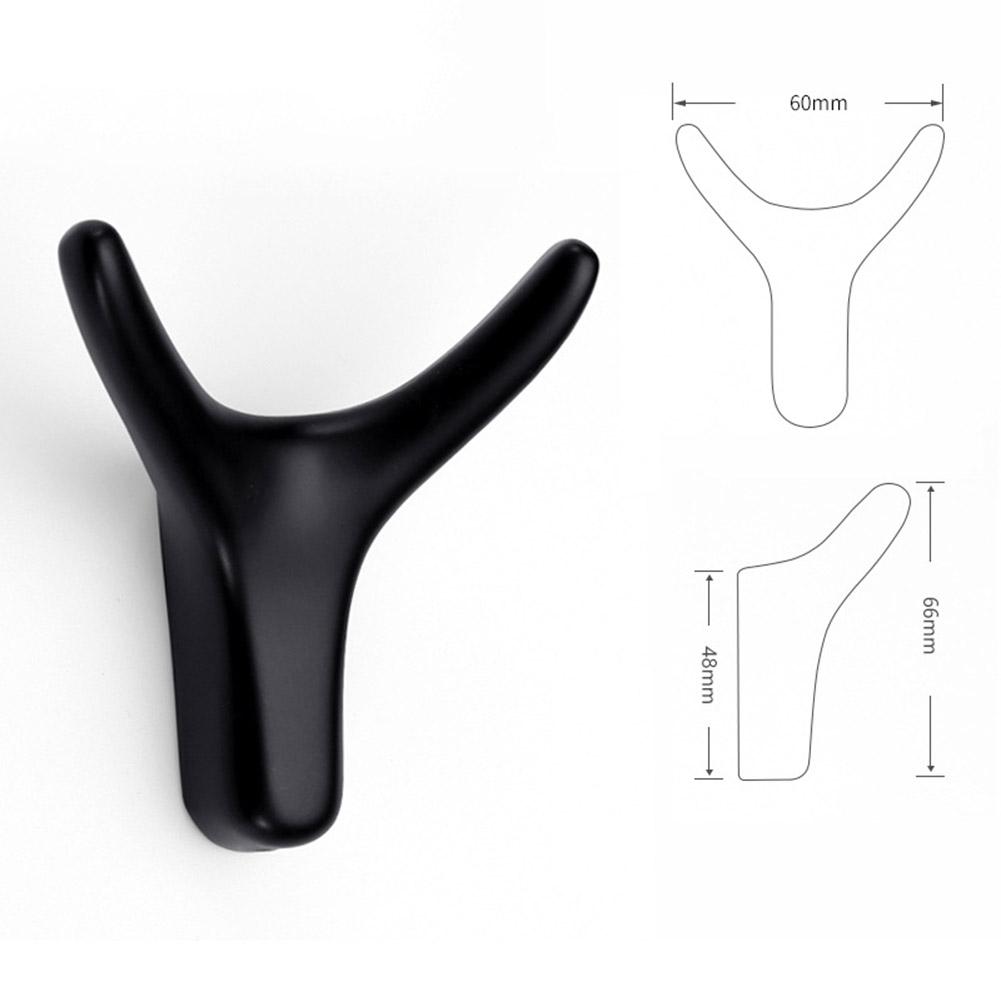 Nástěnné háčky Věšáky Dveřní Nástěnné Věšáky na kabáty Design volského rohu Šatní skříň Věšák na oblečení Slitina zinku Kuchyňská Koupelnová Organizace