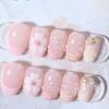 24Pcs 3D Gel False Nail Full Cover Fake Nail Tips New Press On Nails  Women