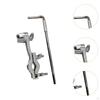 Cowbell Drum Set Montageklemme mit L-Stange Einfach zu installierender Halterung