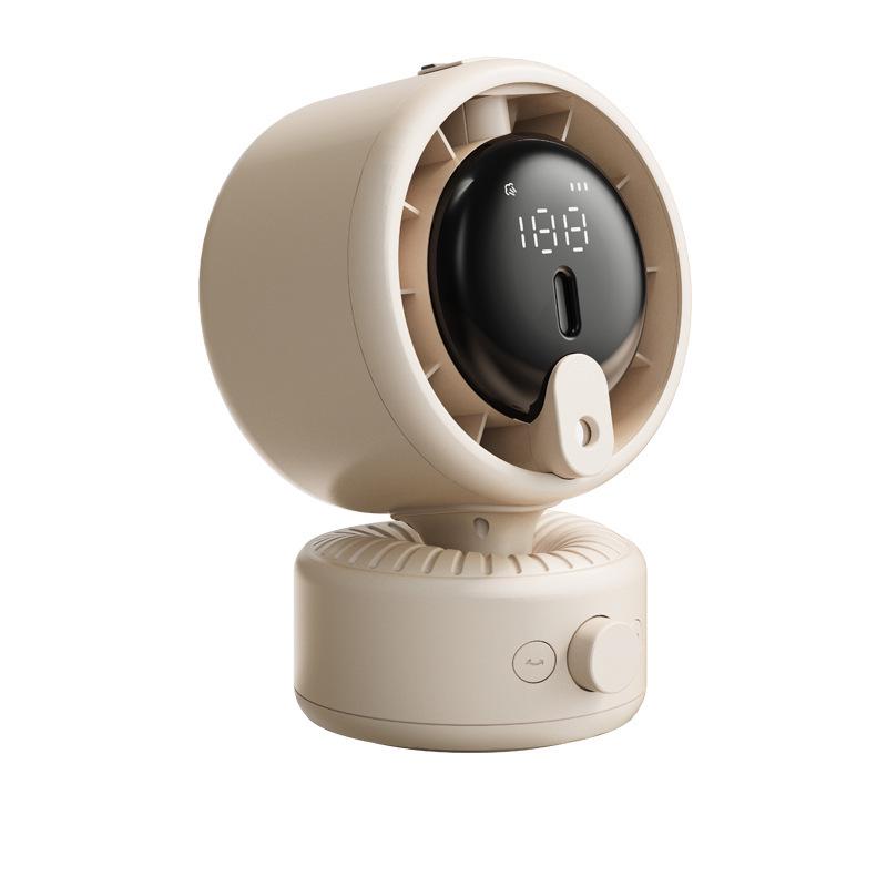 

Runfeng Desktop Humidifying Fan with Long Battery Life and Digital Display. 125 x 99 x 182 mm