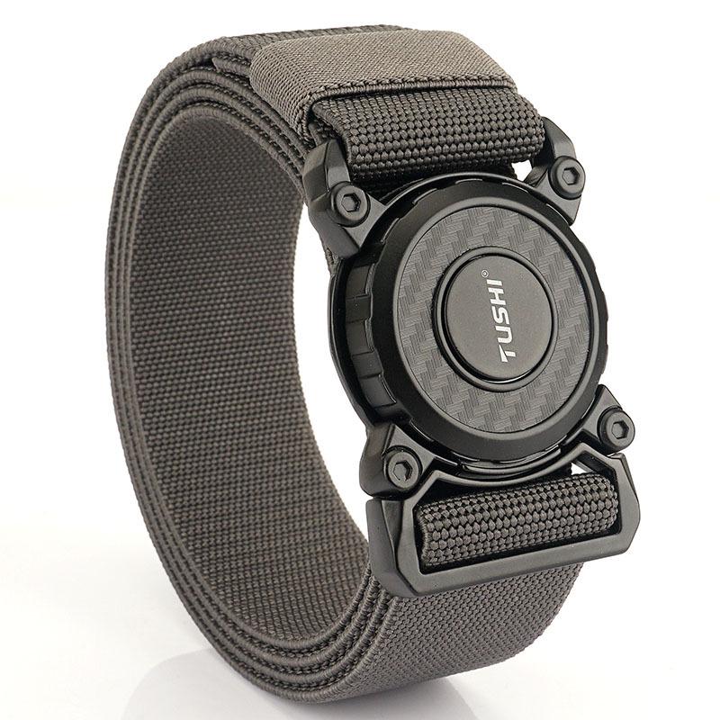 Quick-Release Nylon Tactical Belt for Workwear & Outdoor Training