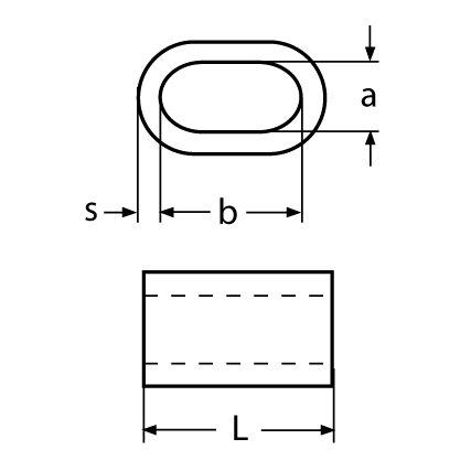 10 x PRESSKLEMME FÜR SEIL 12mm EDELSTAHL Drahtseilklemme Stahlseil Seil Draht Stahl Drahtseil