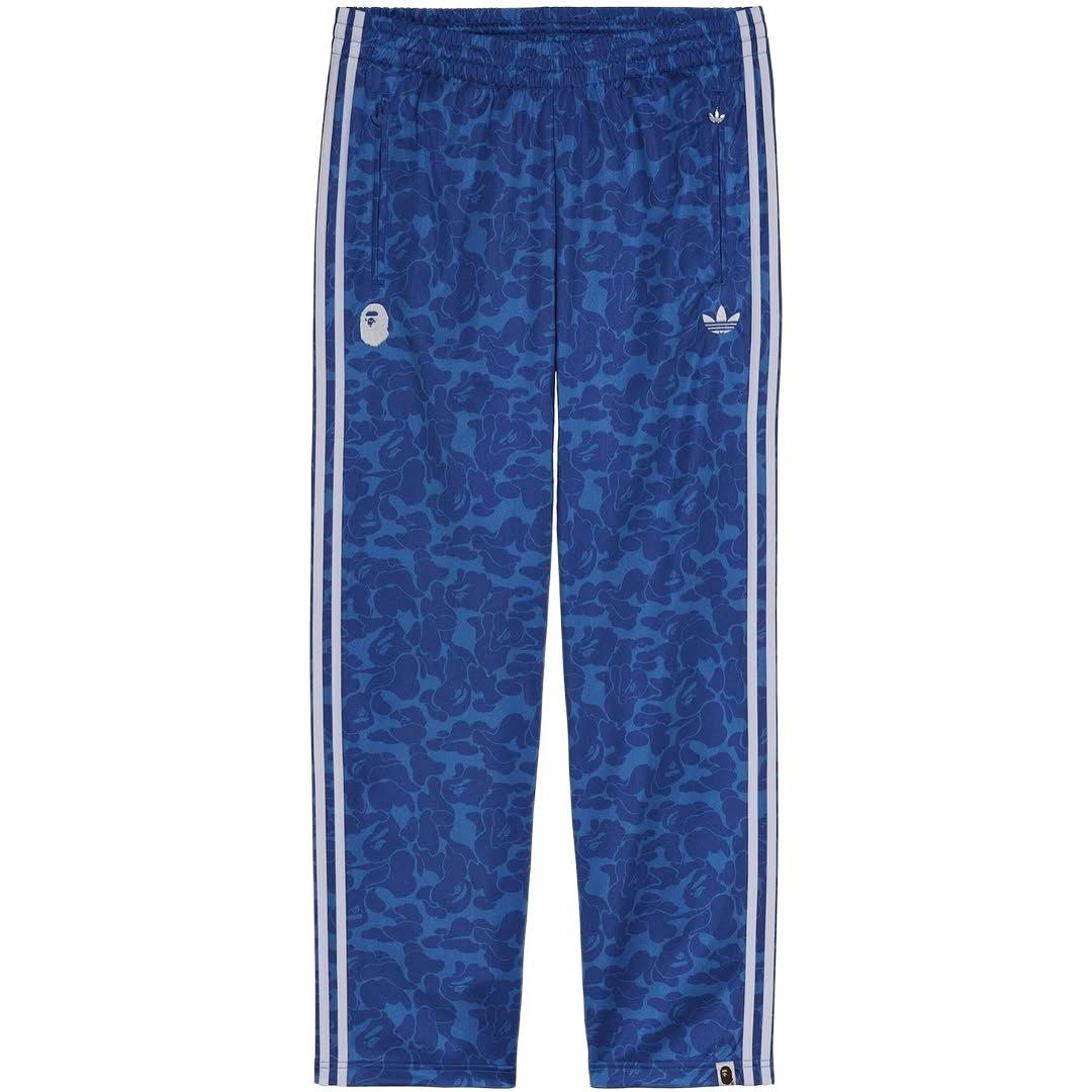 adidas x BAPE Firebird Track Pants Asia Sizing Blue Men s JN7126 XL