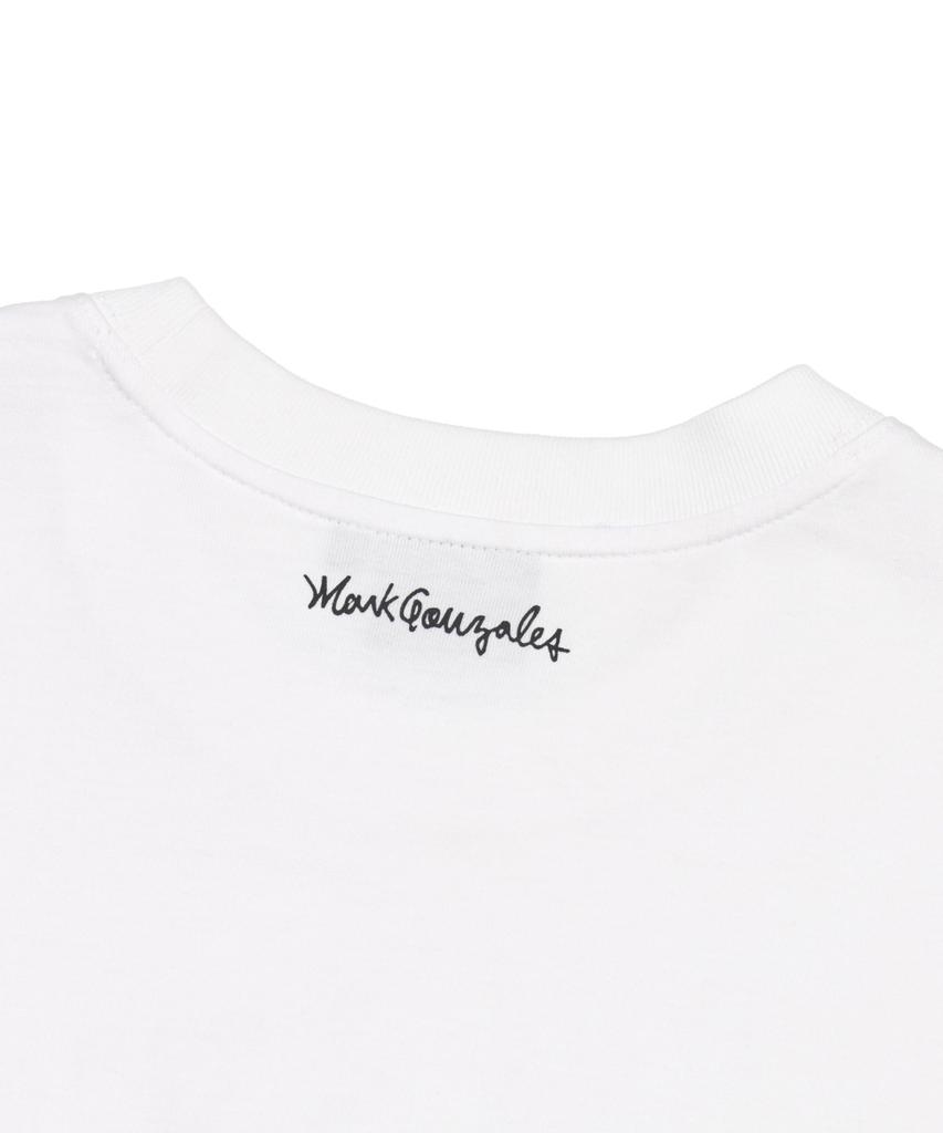 Mark Gonzales Angel Wappen Short Sleeve T-Shirt - White