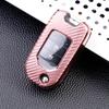 Carbon Fiber Key Case for Honda CRV, Civic, Accord, Avancier - Protective Cover for Tenth Generation Models
