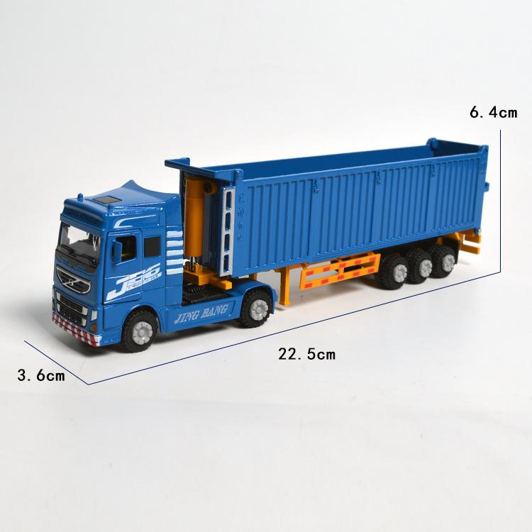 1:60 Alloy Heavy Duty Truck Tipper Model,Engineering Transport Vehicle,Original Packaging Gift Toys