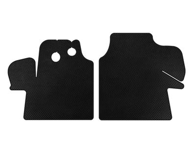 Esteras de goma EVA (2002-2006, Negro) para Fiat Ducato