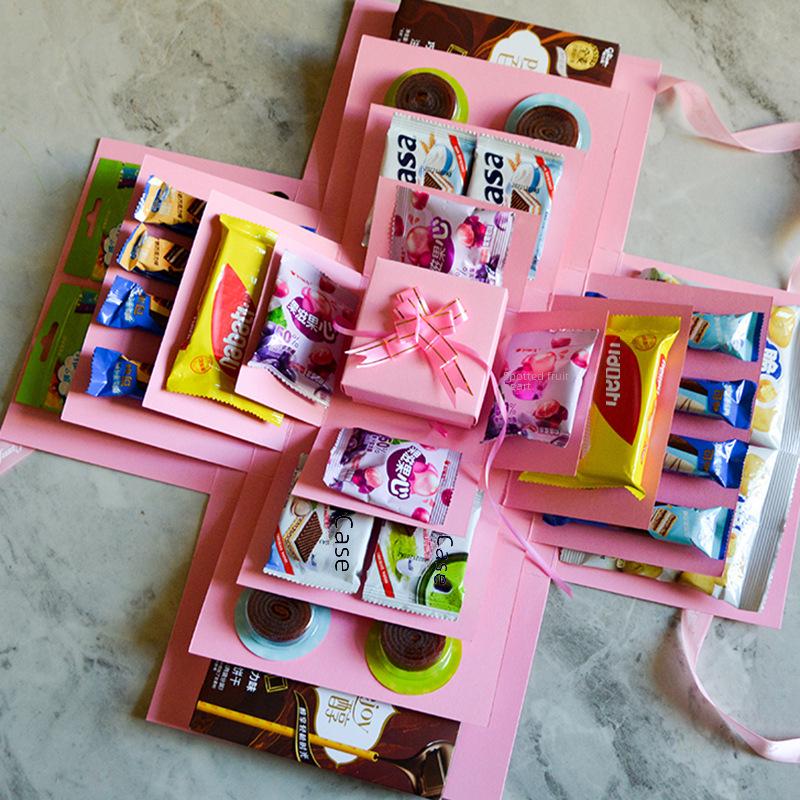 Birthday Surprise Explosion Gift Box for Kids and Girlfriends