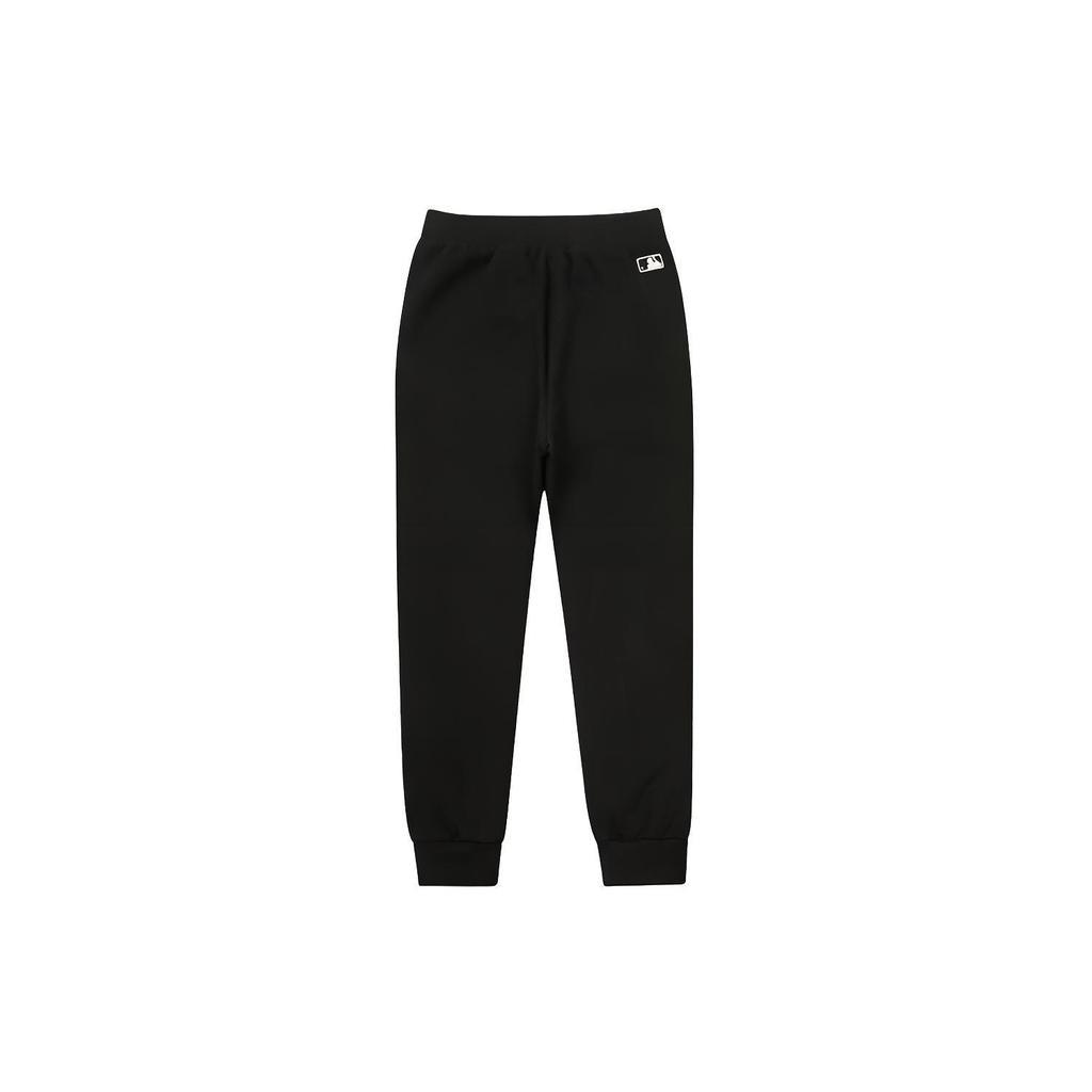 New MLB Knitted Sports Pants Women's Black 31PTW1111-50L