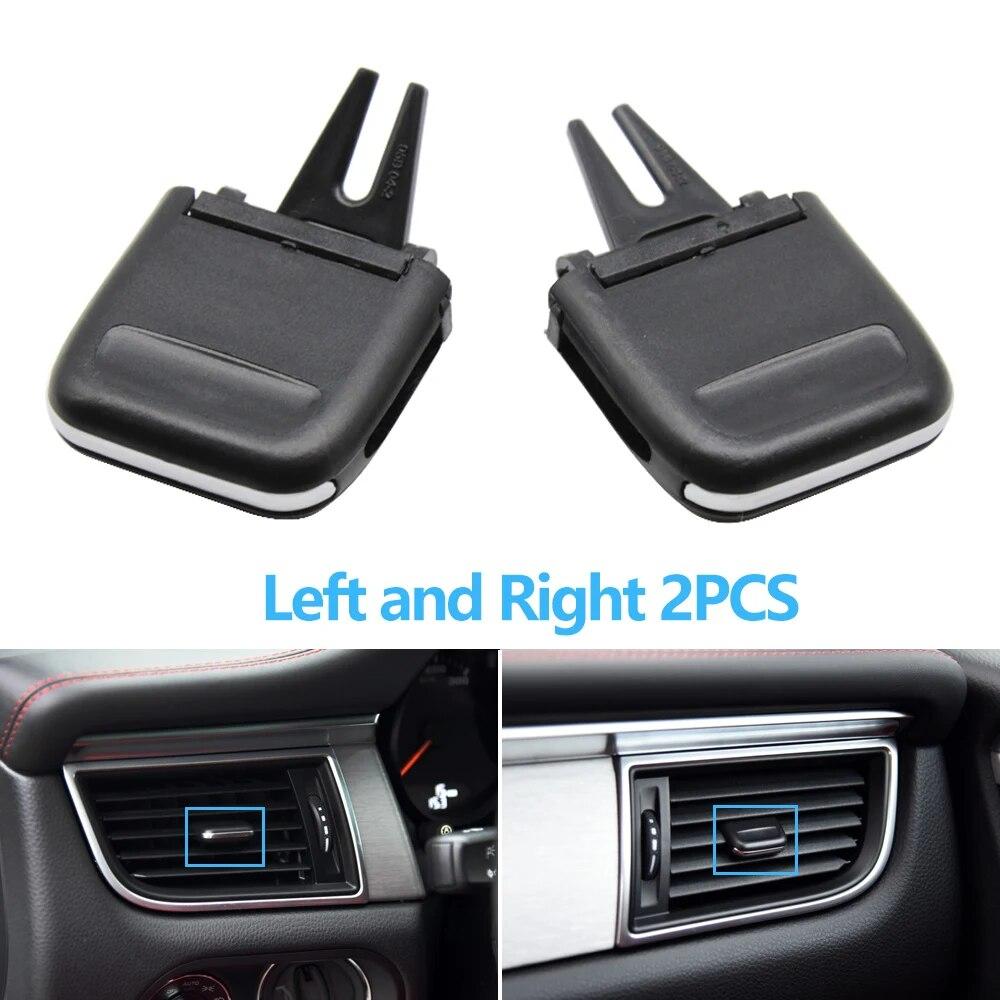 Bil Front Bak Air Conditioning AC Vent Grille Clip Slider Reparasjonssett For Porsche Macan 2014-2017