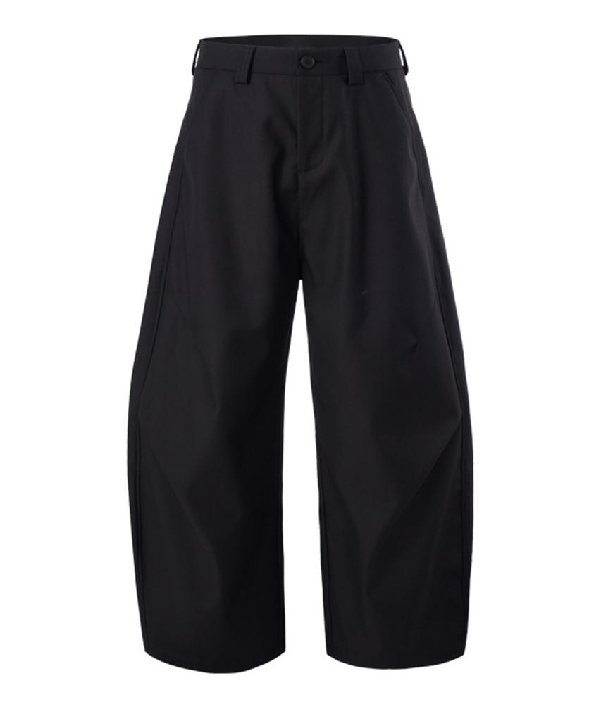 Beoteunseoul Dart Panel Curved Pants (3 Colors)