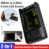 Spectrum Anslyzer 2 In 1 Signal Generator 4.0 Inch Portable Spectrum Analyzer 100kHz To 5.3GHz 5000mAh Battery with 32GB Card
