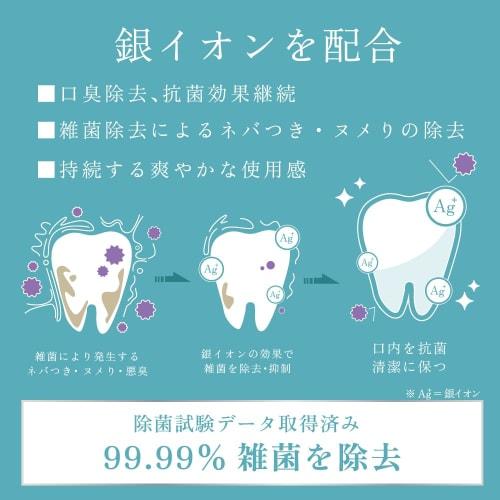 Limited Stock! Set of 3 [Official] Authentic ADA Certified Toothpaste NOILA-S | Silver Ion for Bad Breath and Bacteria Control | 98% Naturally Origina