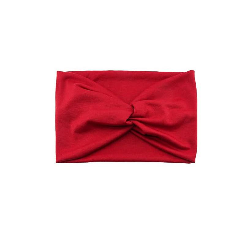Bohemian Wide Edge Sports Headband Ladies Stretch Cross Print Yoga Stretch Hair Accessories Headband