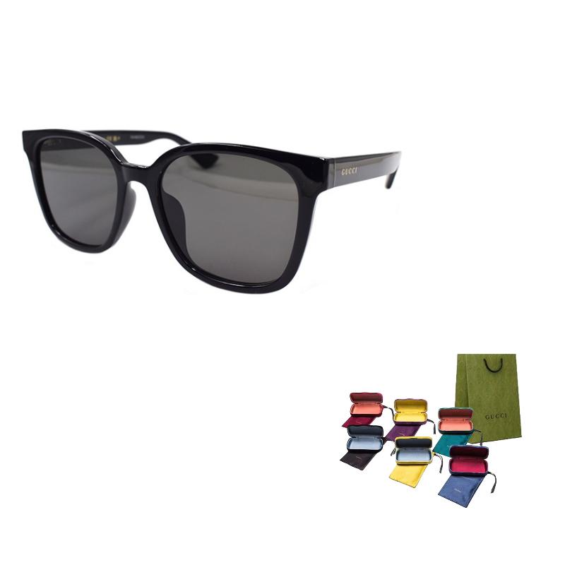 

GUCCI Black Plate Frame Butterfly Sunglasses for Men 56 чёрный