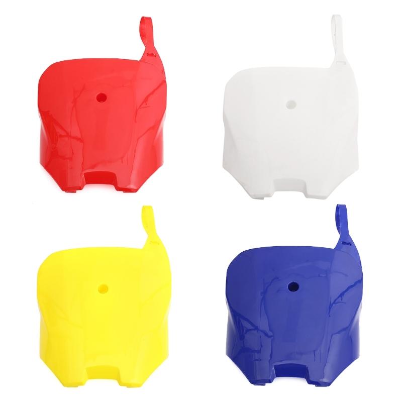 Motorcycle Front Number Plate Plastic Cover for CRF100 CRF80 CRF70 XR100 XR80 XR70 Motorbike ATV