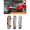 DRL Für Ford Edge Everest 2011 2012 2013 2014 LED Tagfahrlicht Auto Nebel Lampe Weiß Gelb Blinker Auto zubehör
