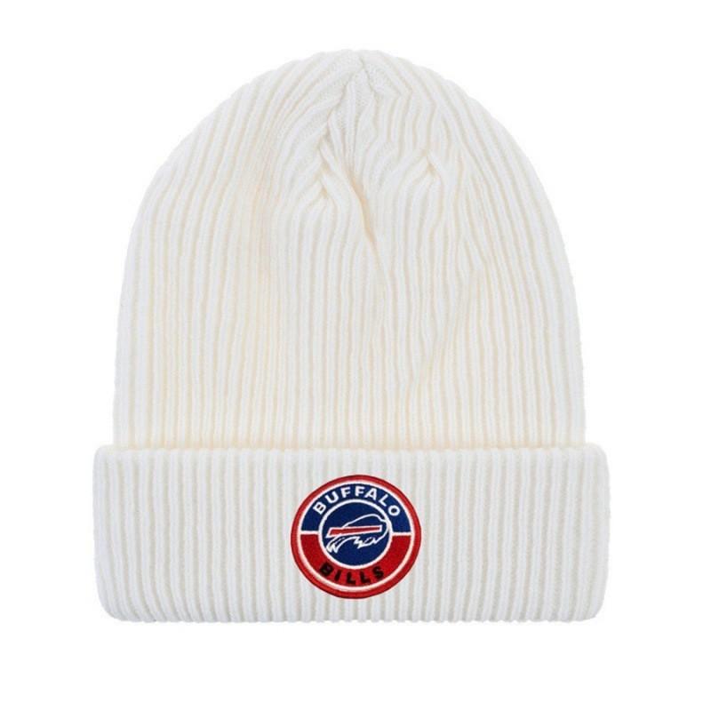 Sports Team Knit Hat - Rugby Baseball Ice Hockey Basketball Embroidered Warm Beanie