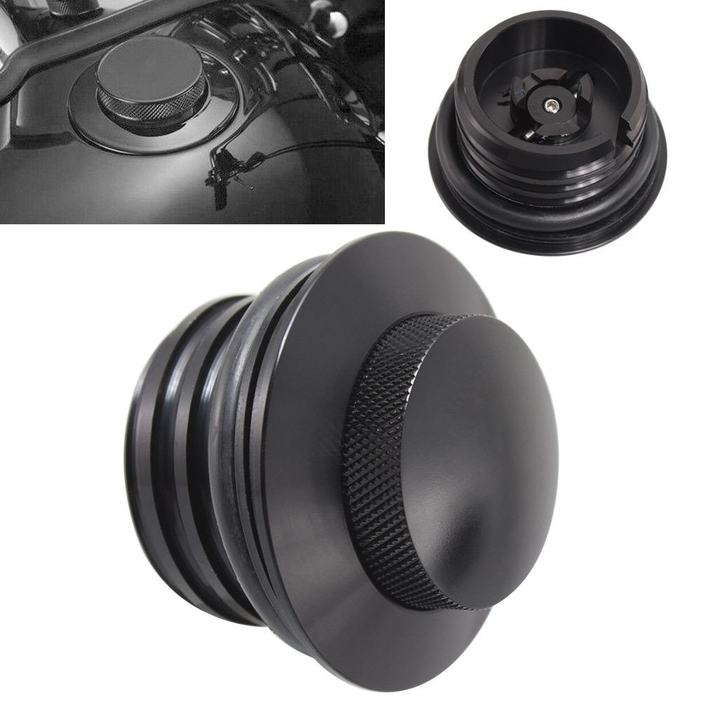 Motorcycle Gas Cap POP-UP Screw-In Flush Mount Fuel Tank Gas Cap For FLHX Street Glide FXST Softail DYNA FXD- Dyna Super Fuel Tank Caps3