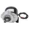 36V 500W Electric Motor 13 Tooth Deceleration DC Brush Motor for Electric Bikes Scooters Agricultural Machinery