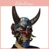 Horror Mechanical Style Hannya Mask With Resin Construction For Christmas And Halloween Events