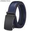 Business Casual Automatic Belt Twill Buckle Genuine Leather Belt Two-layer Cowhide Work Stick