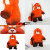 Adorable Turning Red Panda Plush Toy For Kids' Birthday Gift And Home Decoration