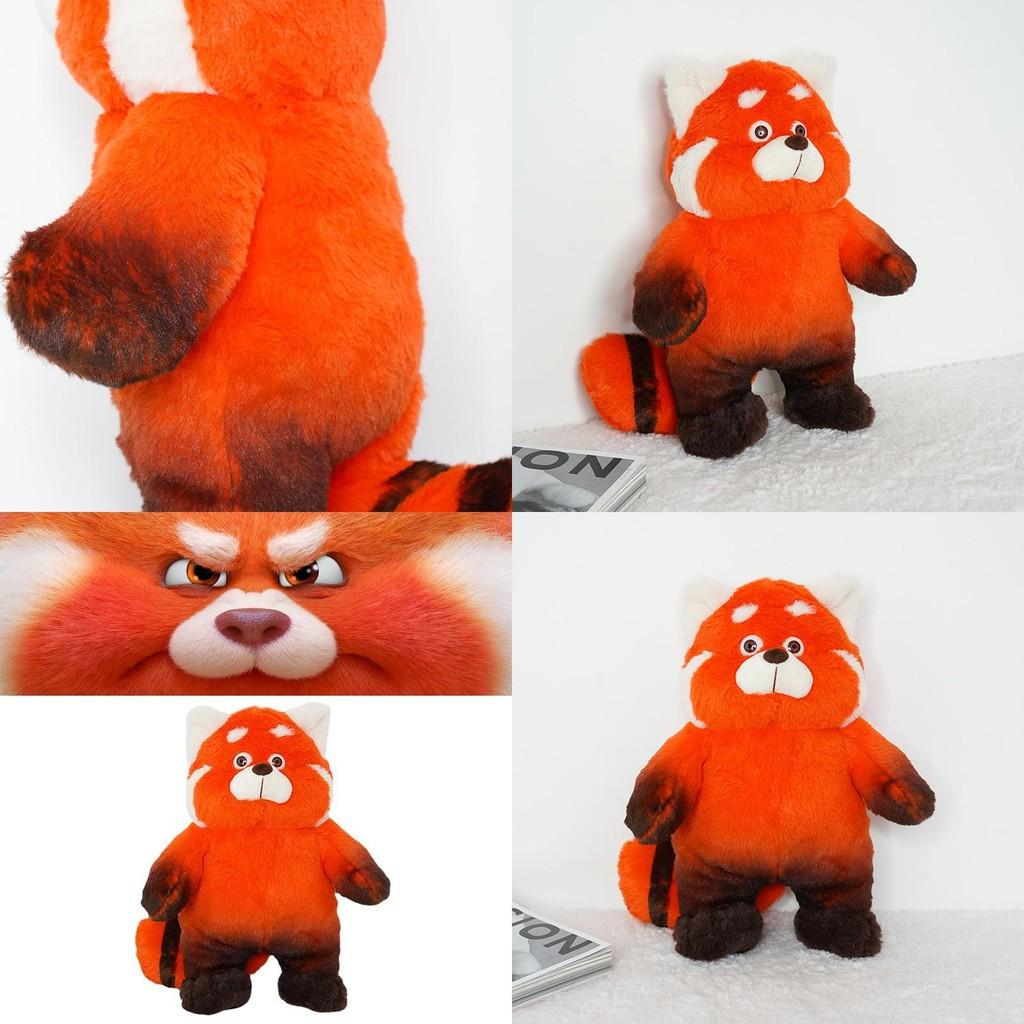 Adorable Turning Red Panda Plush Toy For Kids' Birthday Gift And Home Decoration