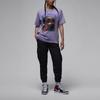 Jordan Drop Shoulder Sleeve T Shirt Women's Purple FB5138-500