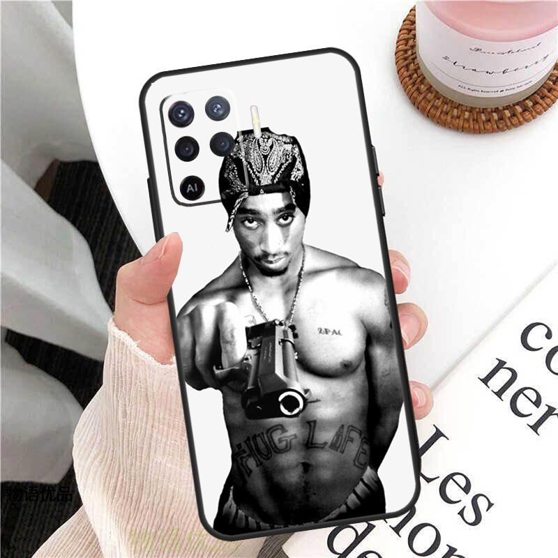 Rapper 2pac Tupac Hülle Für Oppo A18 A74 A57 A17 A77 A38 A58 A78 A98 A54 A94 A80 A60 A40 A96 A76 A16 A15 A5 Pro