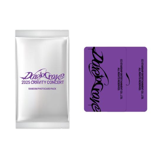 2025 CRAVITY Concert Dare To Crave Random Photo Card Pack
