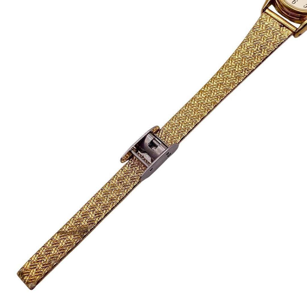 [USED] SEIKO ALBA Oval Gold Quartz Women's Watch 1192