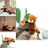 Waschbär Plüschtier mit PP-Baumwollfüllung Perfekt für Kinder und als Geschenk