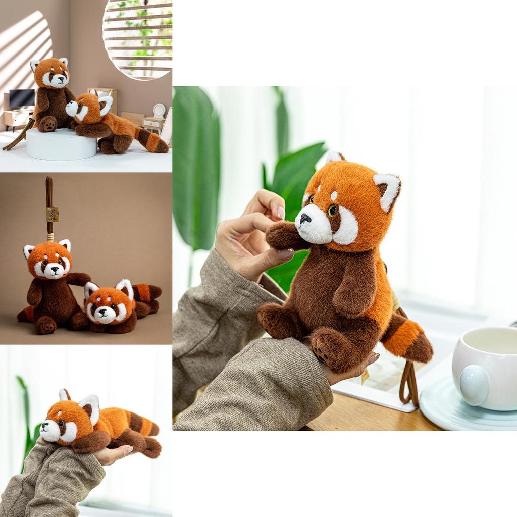 Waschbär Plüschtier mit PP-Baumwollfüllung Perfekt für Kinder und als Geschenk