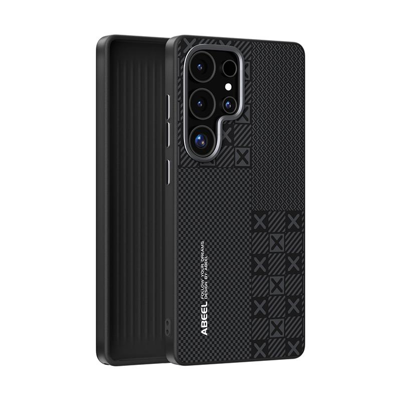 Magsafe Magnetic Wireless Charging Shockproof Phone Case For Samsung S25 Ultra Edge S24 Ultra Plus FE Hard PC+Soft TPU Back Case