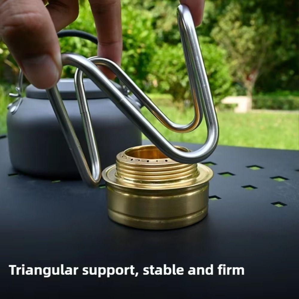 Heat Resistant Camping Stove Bracket Stainless Steel Portable Burner Stand  Garden