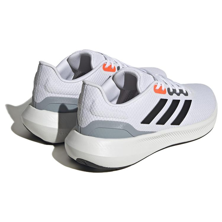 Adidas Runfalcon 3.0 White Solar Red Men Sneakers Cloud-White Core-Black Crystal-White HP7543